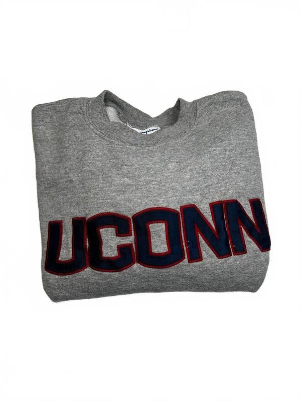Champion UConn Champion Sweatshirt - Grey with Logo Size US XS / EU 42 / 0 - 6 Thumbnail