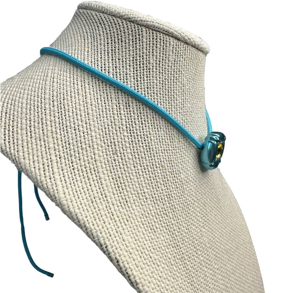Swarovski Swarovski Dulcis Cushion cut, Blue Choker Necklace Size ONE SIZE - 4 Thumbnail