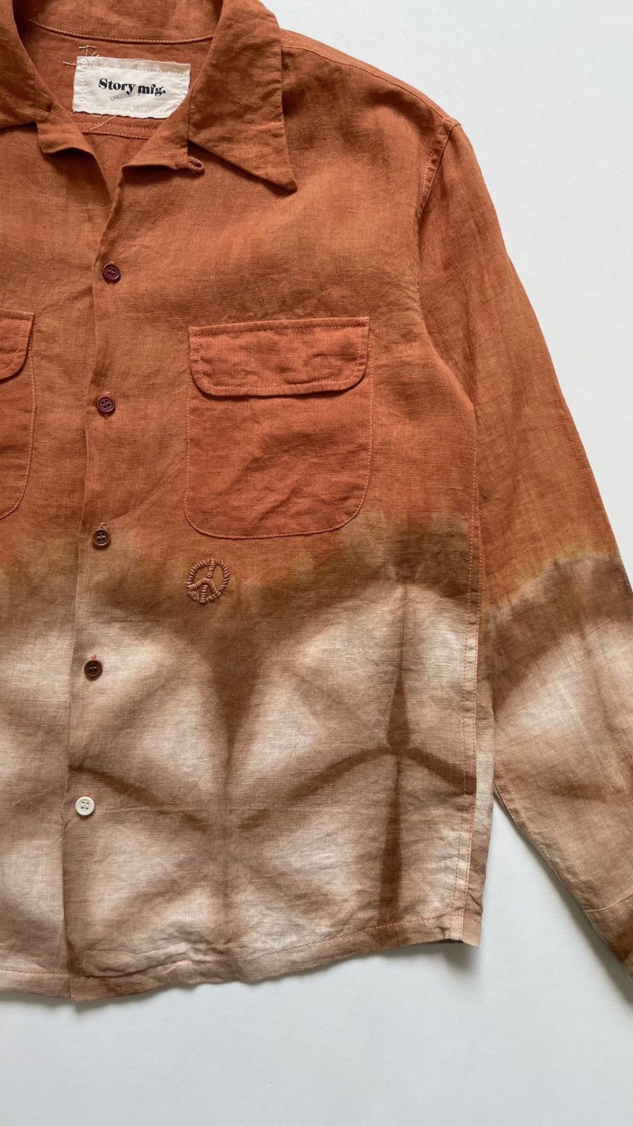 Story Mfg. ‘Peace Tie Dye’ Print Shirt Size US S / EU 44-46 / 1 - 6 Thumbnail