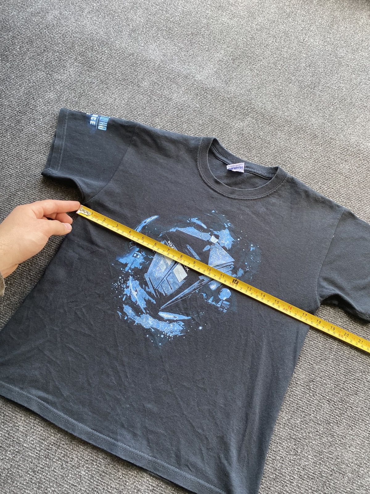 Band Tees 🔥00s Doctor Who Police Public Call Box black top Size M / US 6-8 / IT 42-44 - 5 Thumbnail