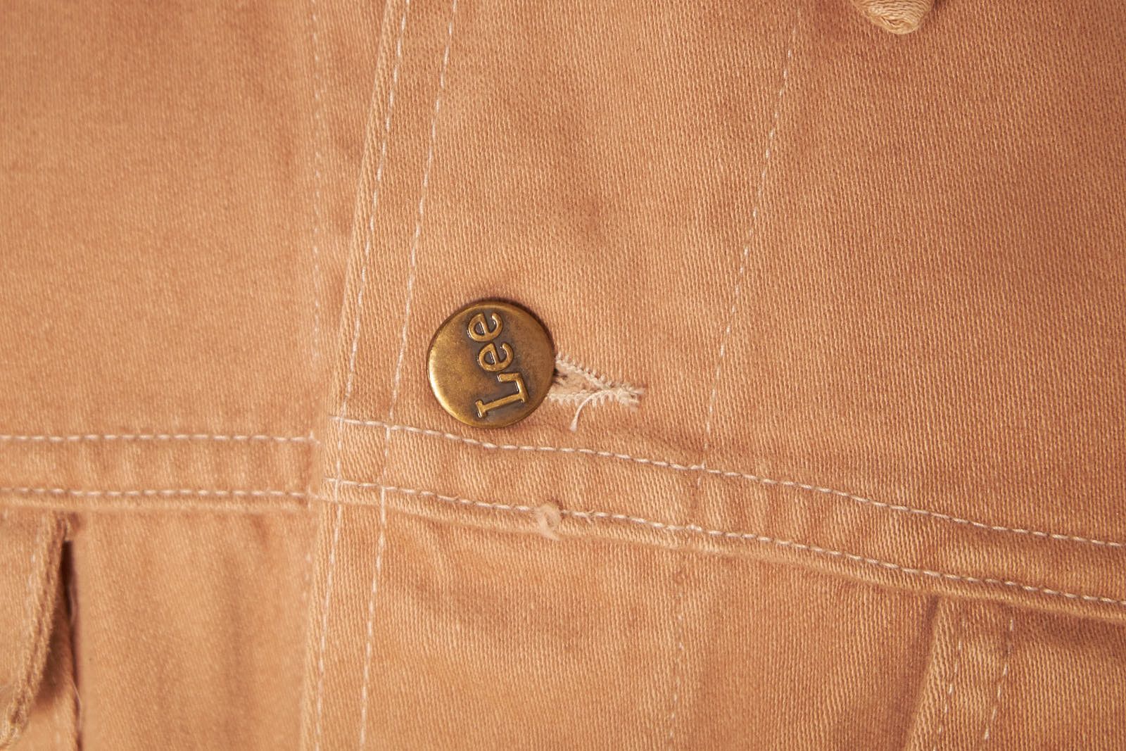 Lee 1970s Tan Lee Trucker Jacket Size US M / EU 48-50 / 2 - 8 Thumbnail