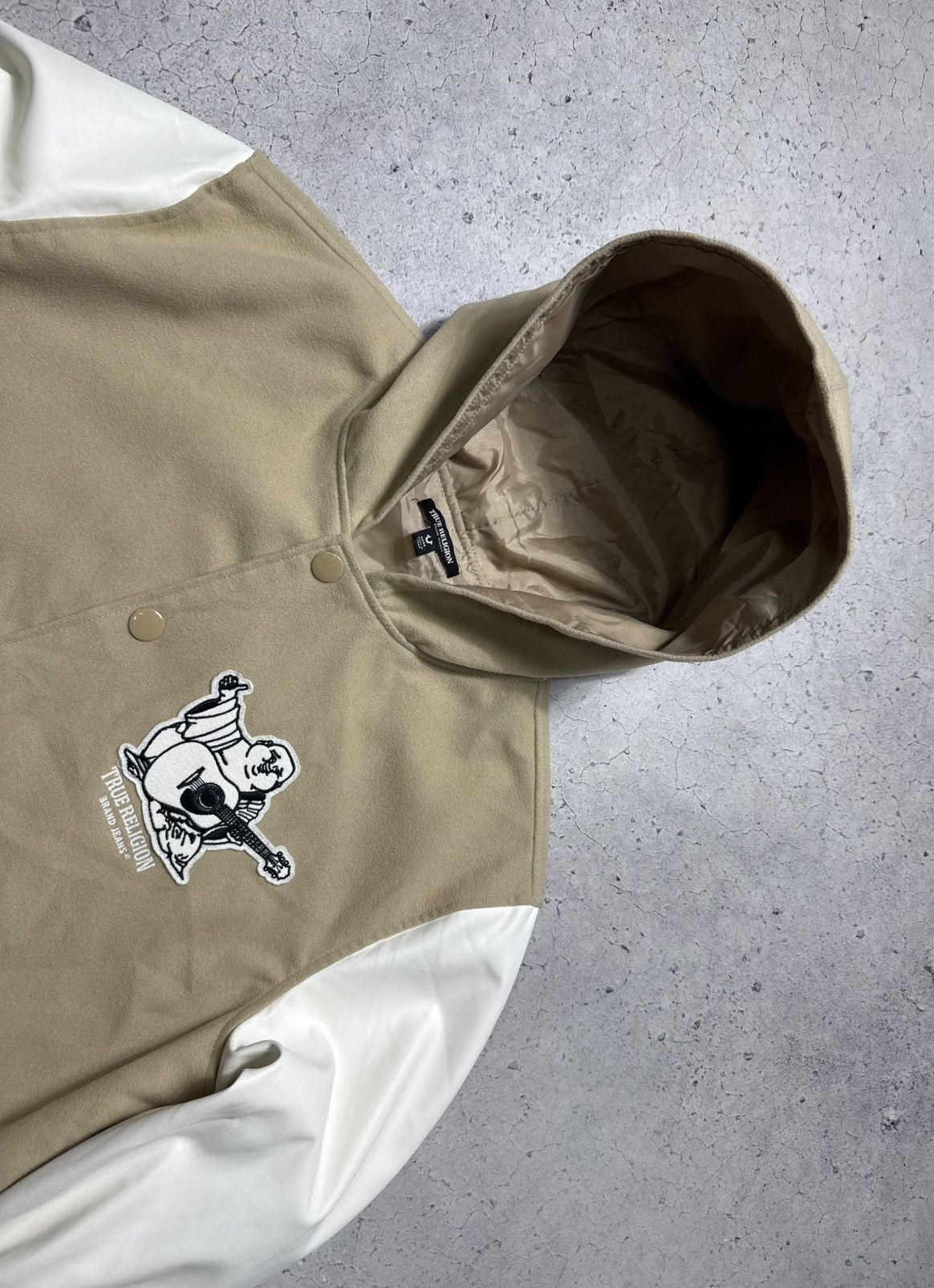 True Religion True Religion Varsity Jacket Bomber Jacket Big Logo Size M Size US M / EU 48-50 / 2 - 4 Thumbnail