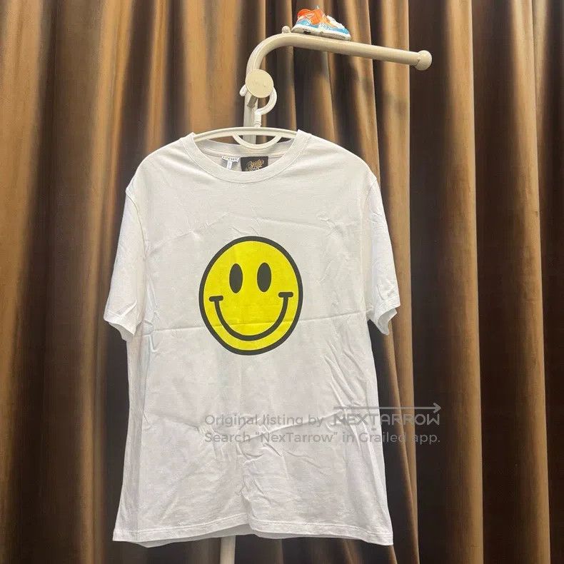 Loewe Loewe Smiley Face Cotton T-Shirt Size US S / EU 44-46 / 1 - 1 Thumbnail