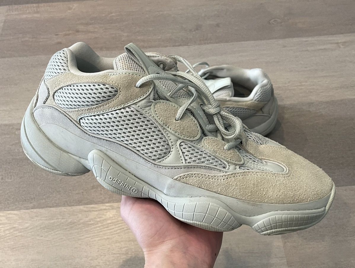 Kanye west in yeezy 500 deals