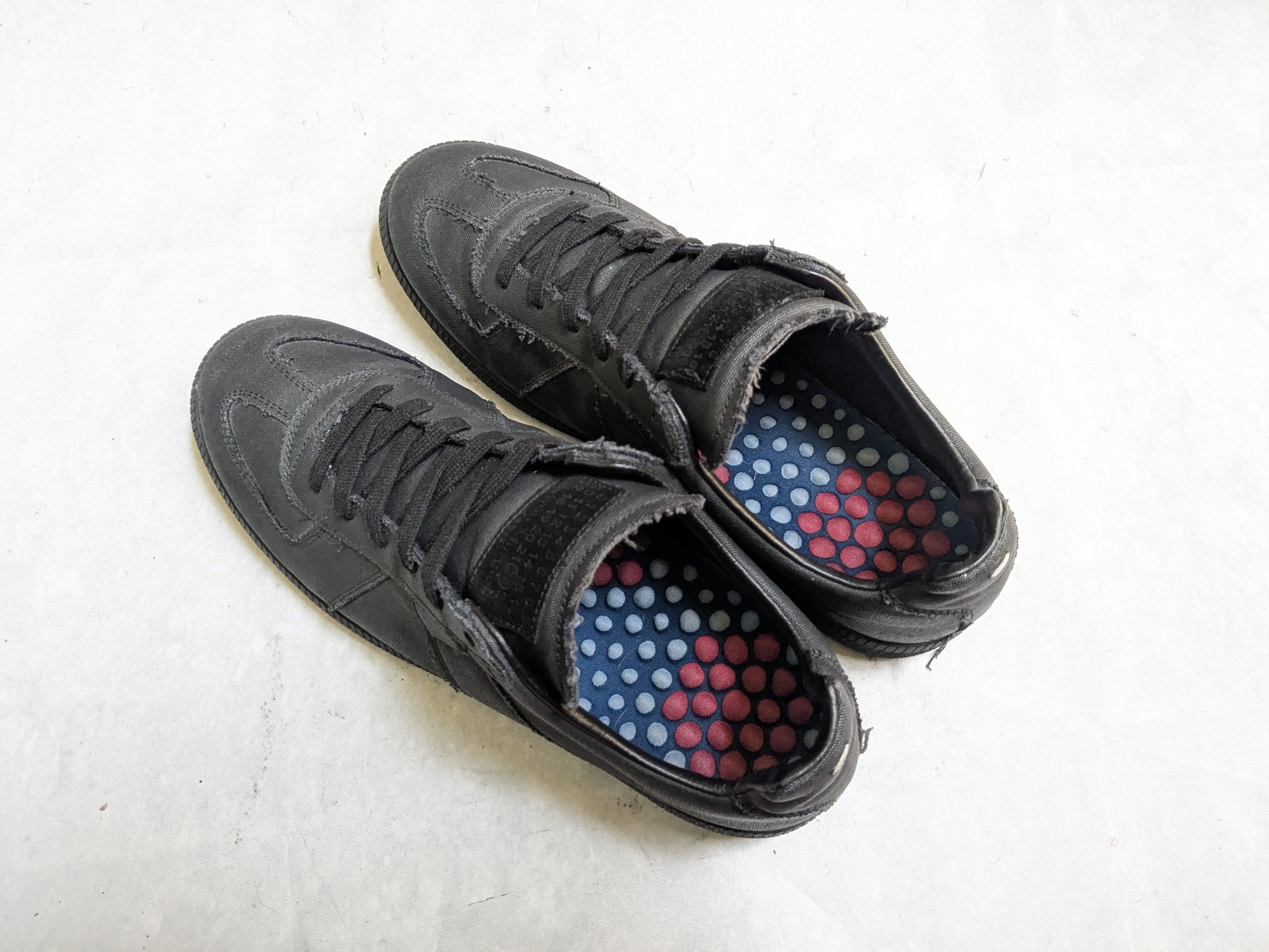 Maison Margiela Maison Margiela GAT Replica Black 10 43 Canvas Low Size US 10 / EU 43 - 15 Thumbnail