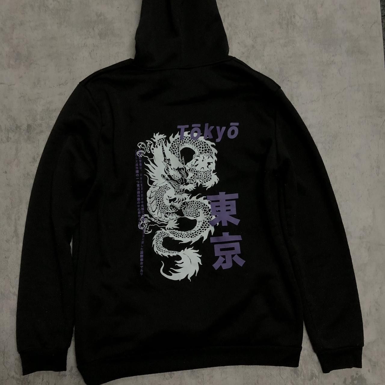 Other Tokyo Dragon hoodie Vintage y2k rap hip hop Boxy drift car Size US XL / EU 56 / 4 - 1 Thumbnail