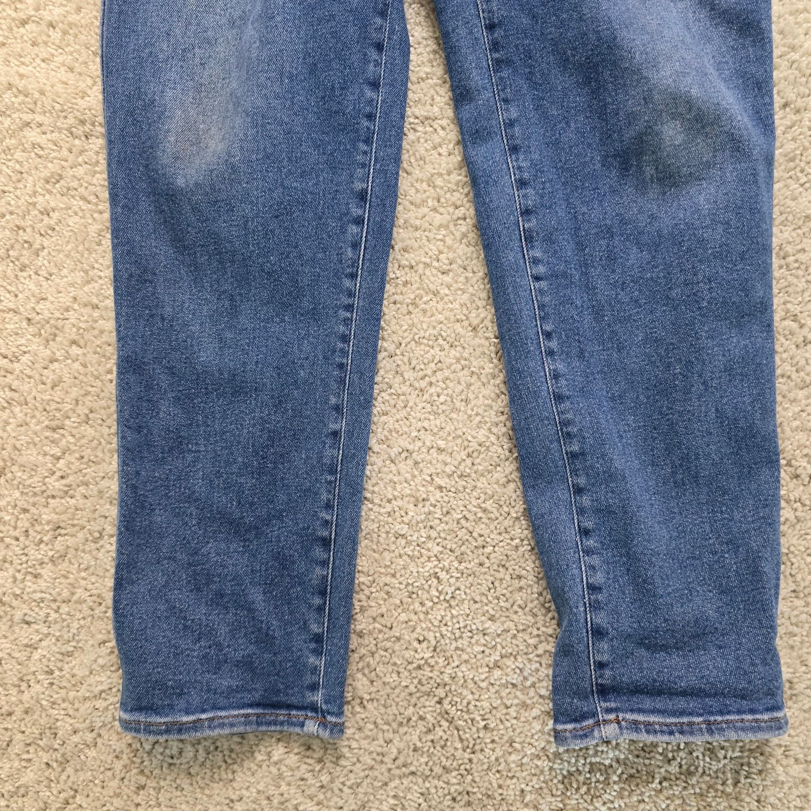 Madewell Madewell Stovepipe Womens 33T Tall 30 Length Blue Jeans Size 33" - 4 Thumbnail