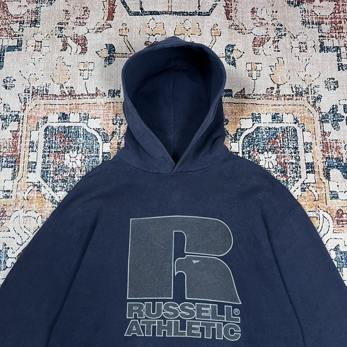 Russell Athletic Vtg Russel Athletic Hoodie Size US L / EU 52-54 / 3 - 3 Thumbnail