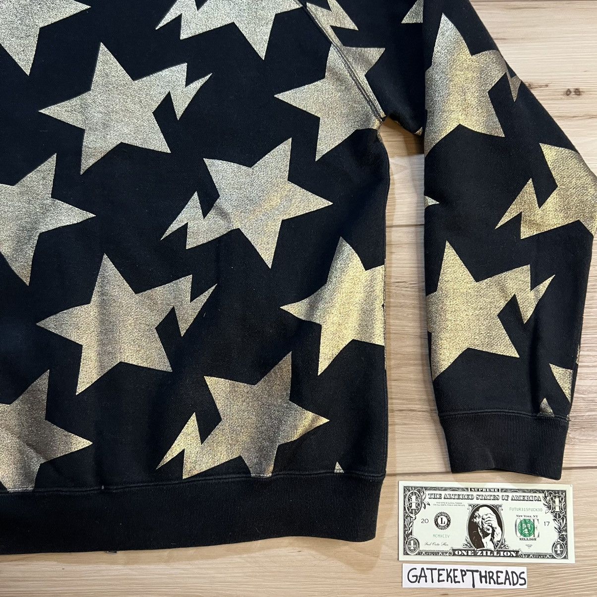 Bape BAPE Classics Sta Star Full Zip Hoodie Black Gold VTG NIGO Size US M / EU 48-50 / 2 - 21 Thumbnail