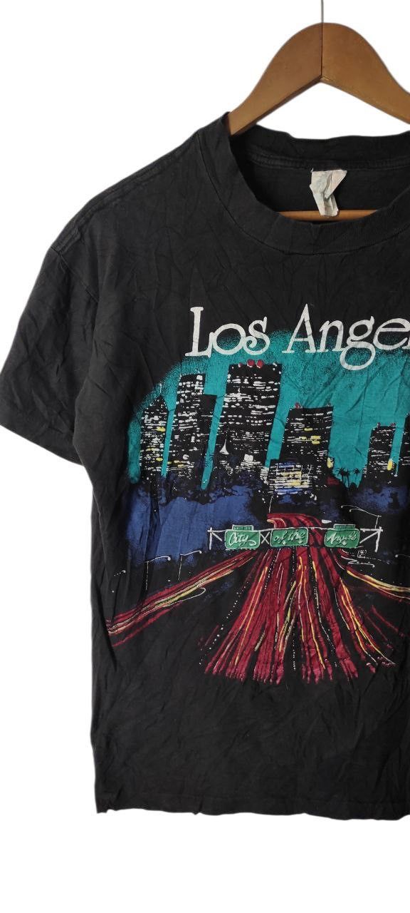 Vintage VINTAGE LOS ANGELES CITY SINGLE STICH TEE Size US M / EU 48-50 / 2 - 4 Thumbnail