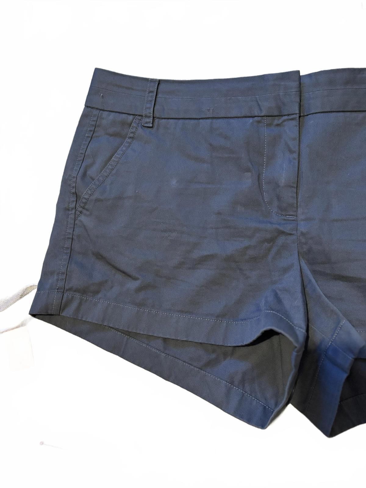 J.Crew J.Crew Classic Chino Shorts Dark Blue Cotton sz 14 Size 36" / US 14 / IT 50 - 3 Thumbnail