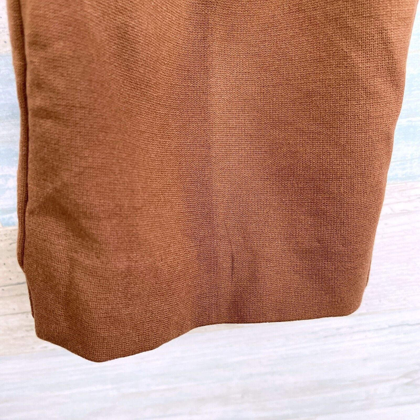 Chicos Chicos Juliet Ponte Pull On Pants Brown High Rise Slim 0 S Size 25" / US 0 / IT 36 - 3 Thumbnail