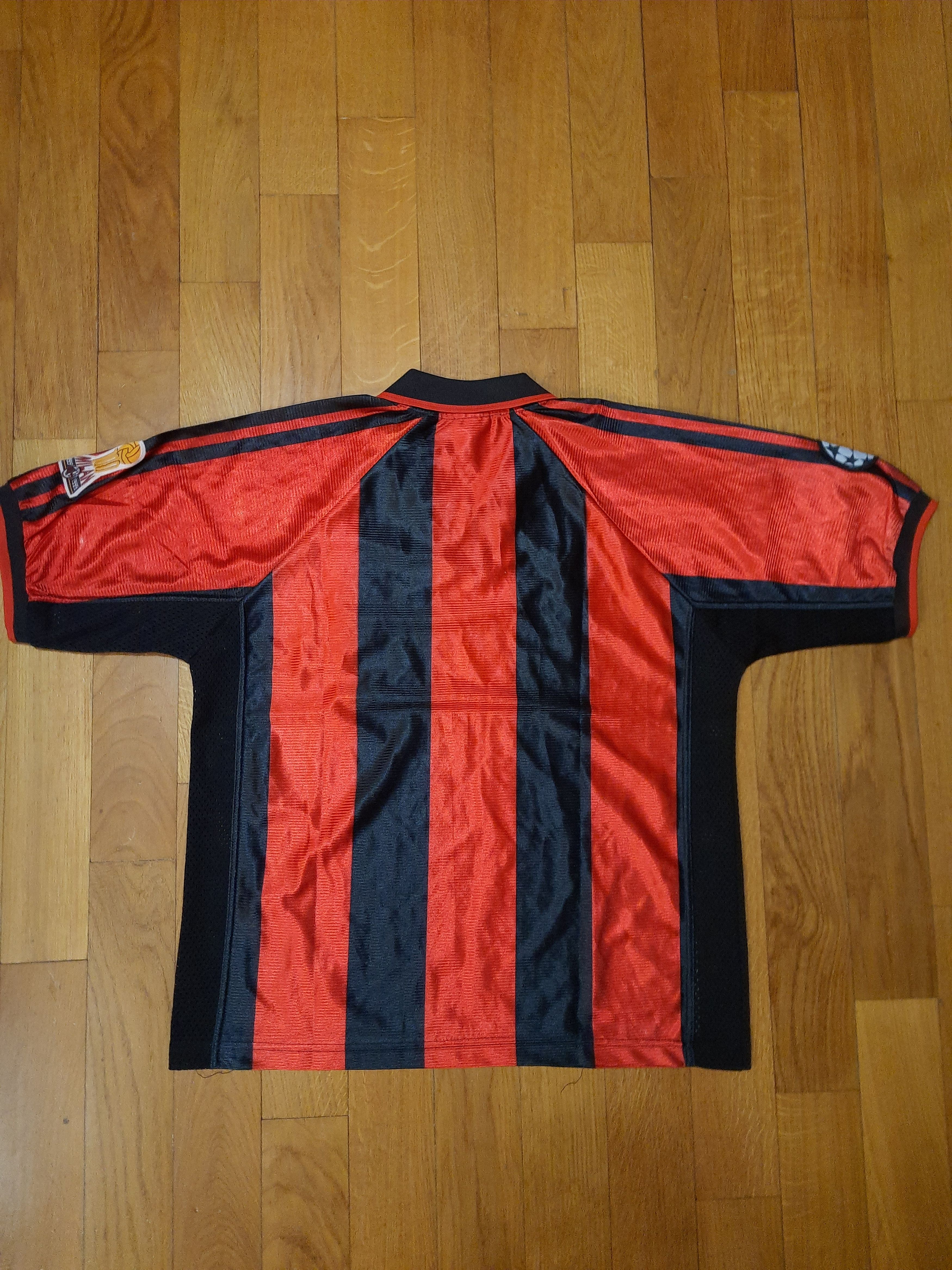 Other A. C. Milan Retro 100 Anniversary Football Soccer jersey Size US M / EU 48-50 / 2 - 2 Thumbnail