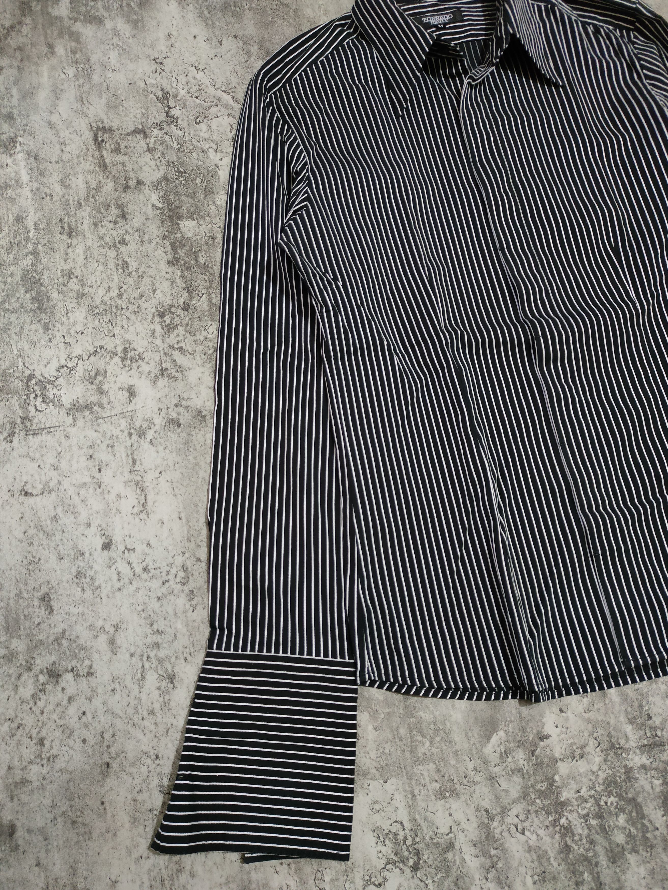 Tornado Mart Tornado Mart strip long shirt Size US M / EU 48-50 / 2 - 4 Thumbnail