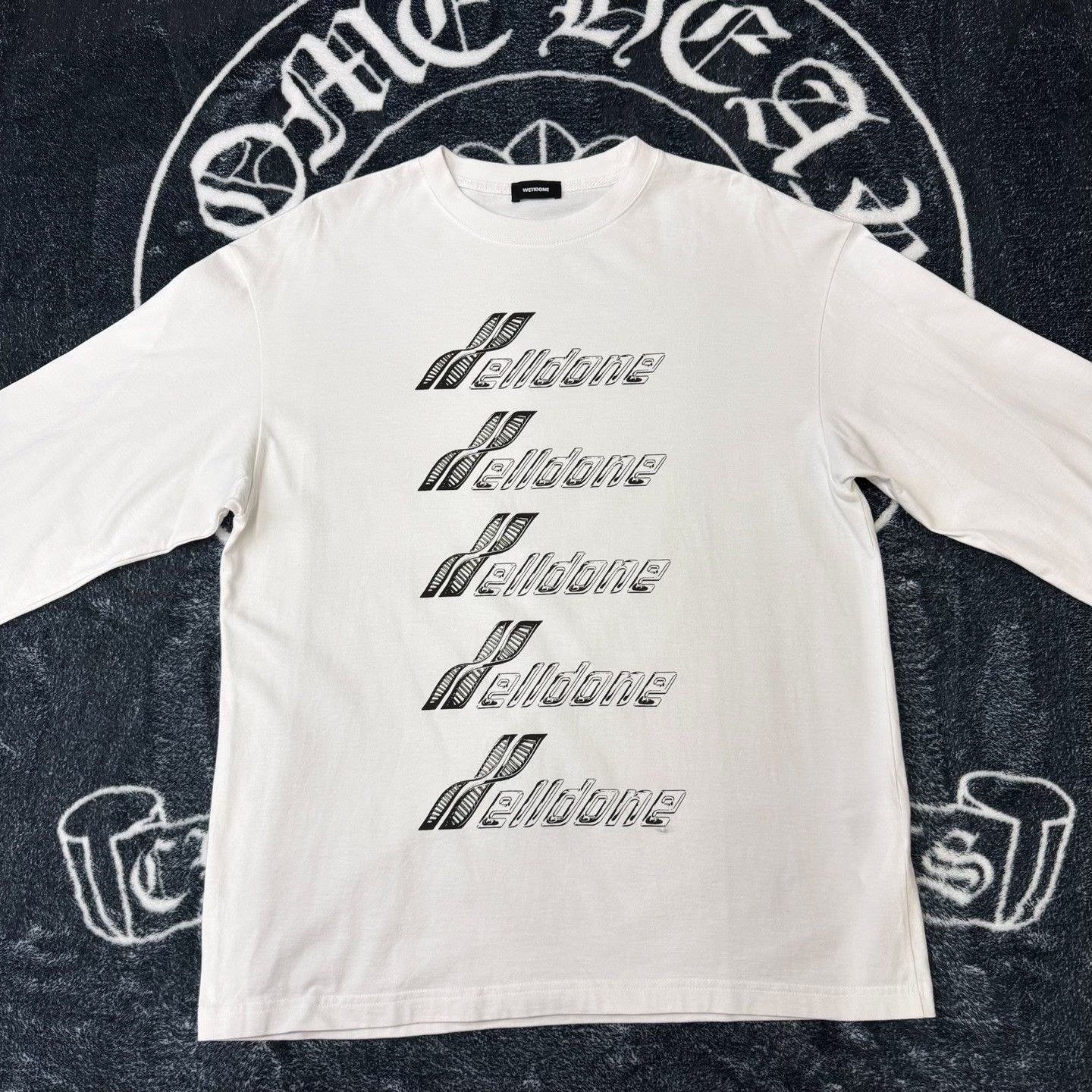 WE11DONE We11done Black T-Shirt S Women Size S / US 4 / IT 40 - 1 Thumbnail