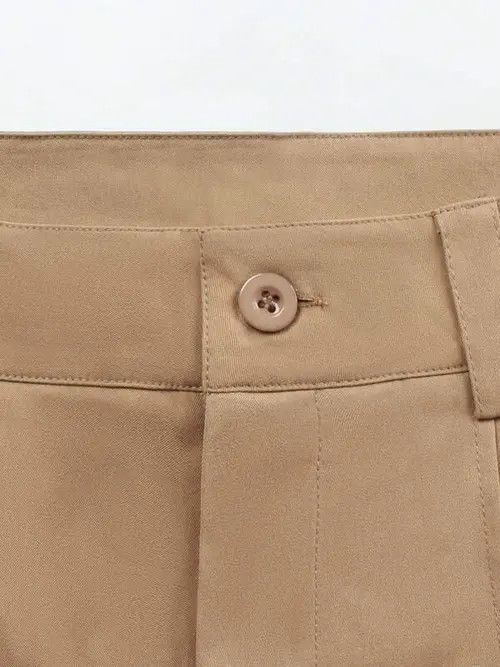 VIBE Vintage Casual wide leg plated Size US 34 / EU 50 - 5 Thumbnail