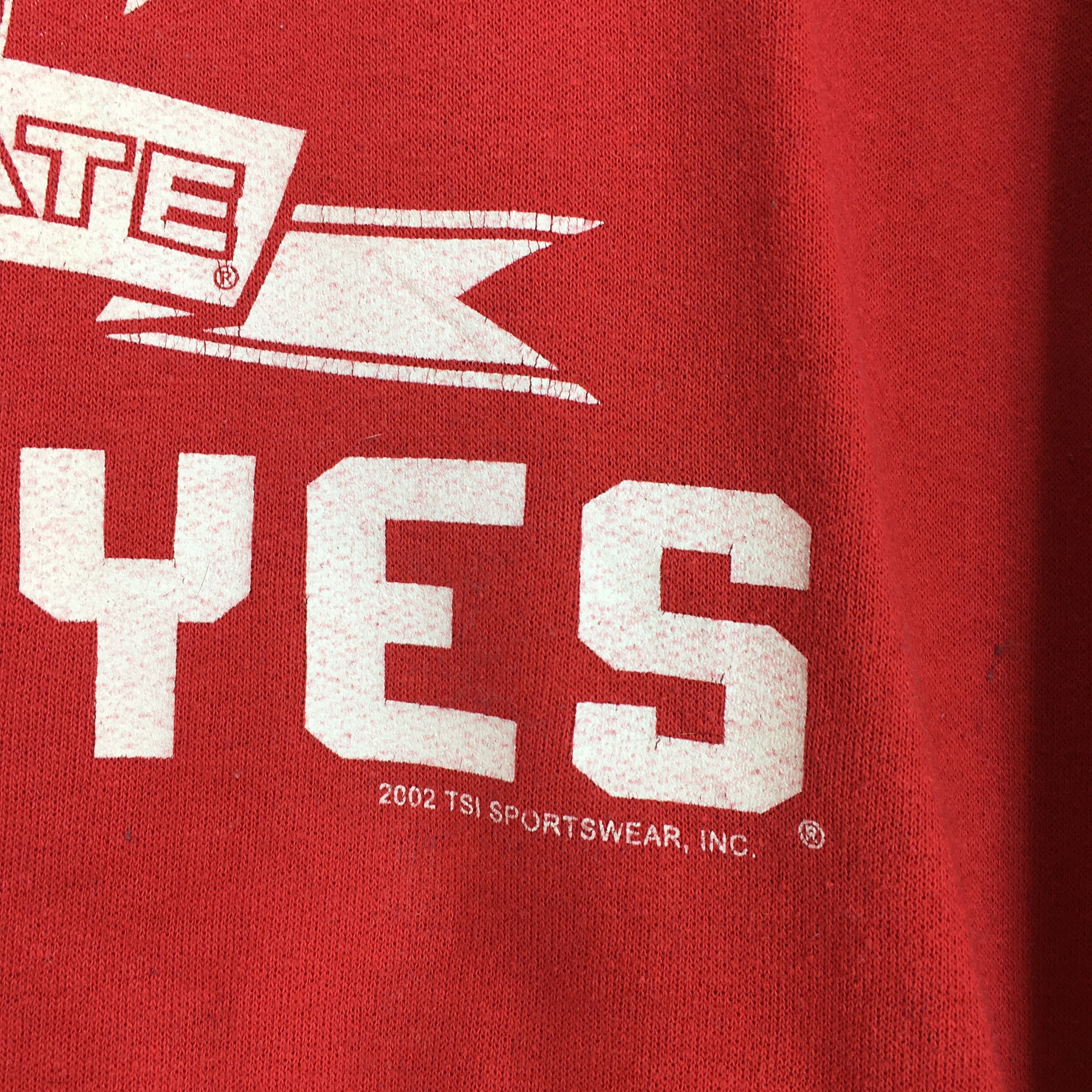 NCAA Vintage Y2K Ohio State Buckeyes Ncaa Red Sweatshirt Medium Size US M / EU 48-50 / 2 - 4 Thumbnail