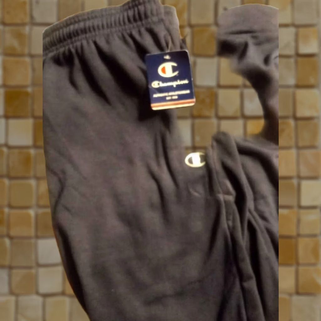 Champion NEW MENS CHAMPION DRAWSTRING WAIST FITTED ANKLE AUTHENTIC ATHLETIC SWEATPANTS 2X BLUE Size US 39 - 1 Preview