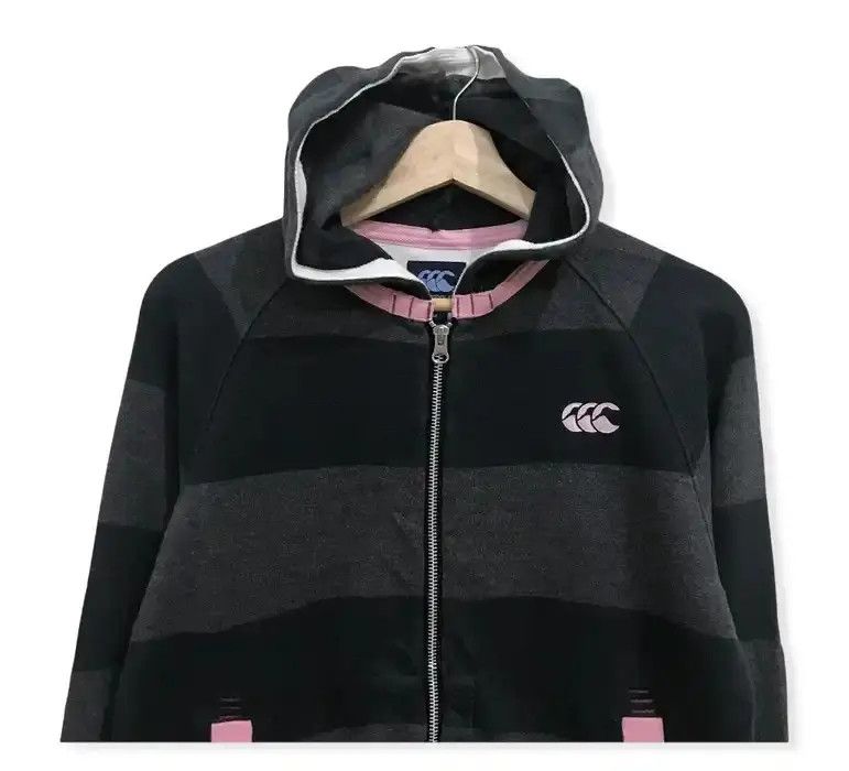 Canterbury of New Zealand Canterburry Small Logo Stripe Design Hoodie Size M / US 6-8 / IT 42-44 - 2 Thumbnail
