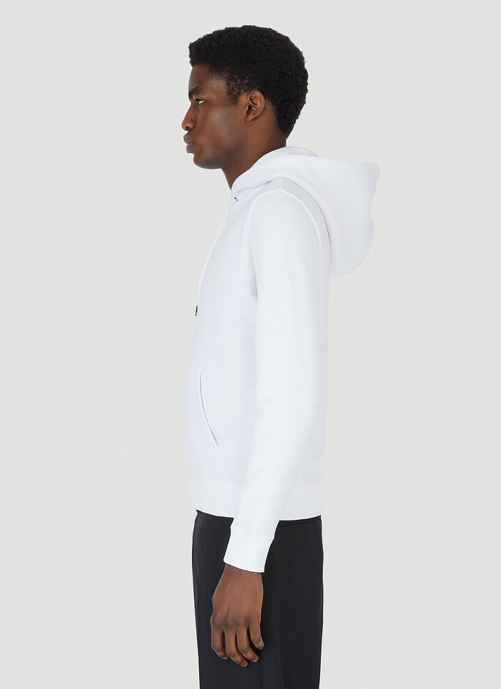 Saint Laurent Paris o1bcso1str0924 Rive Gauche Hoodie in White Size US S / EU 44-46 / 1 - 3 Thumbnail