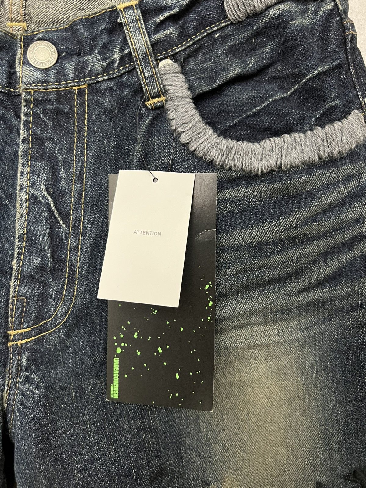 Undercover Undercover AW06 Bug Denim DS Size 3 MENS Size US 32 / EU 48 - 4 Thumbnail