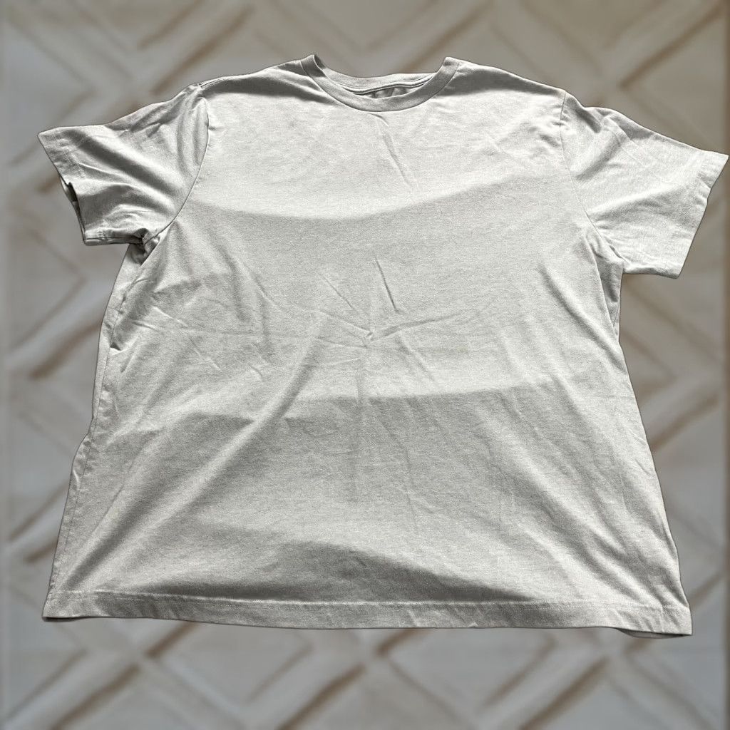George George T-Shirt Mens 2XL Solid Gray Crew Neck Cotton Blend Casual Top Adult Regular Short Sleeve Vintage? No – not vintage. Size US XXL / EU 58 / 5 - 1 Thumbnail