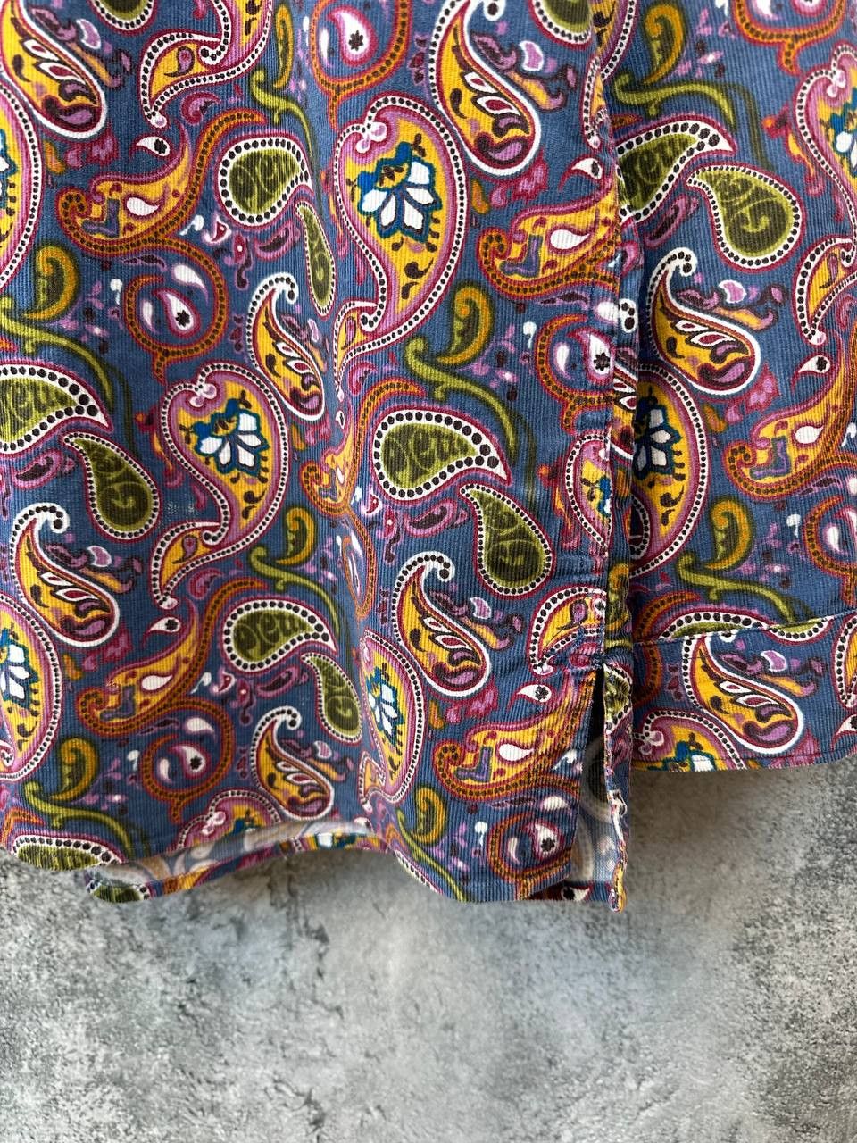 Pretty Green Pretty Green Paisley Button Up Flannel Shirt Vintage Size US M / EU 48-50 / 2 - 9 Thumbnail