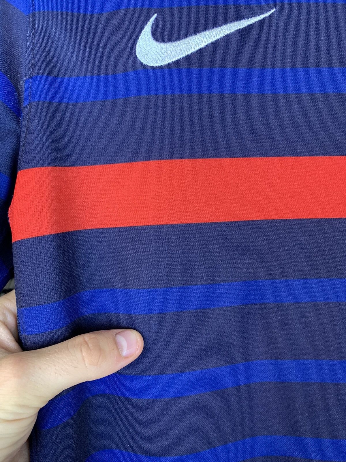 Nike Nike France 2020 2021 Home Football Shirt Soccer Jersey Size US XS / EU 42 / 0 - 13 Thumbnail