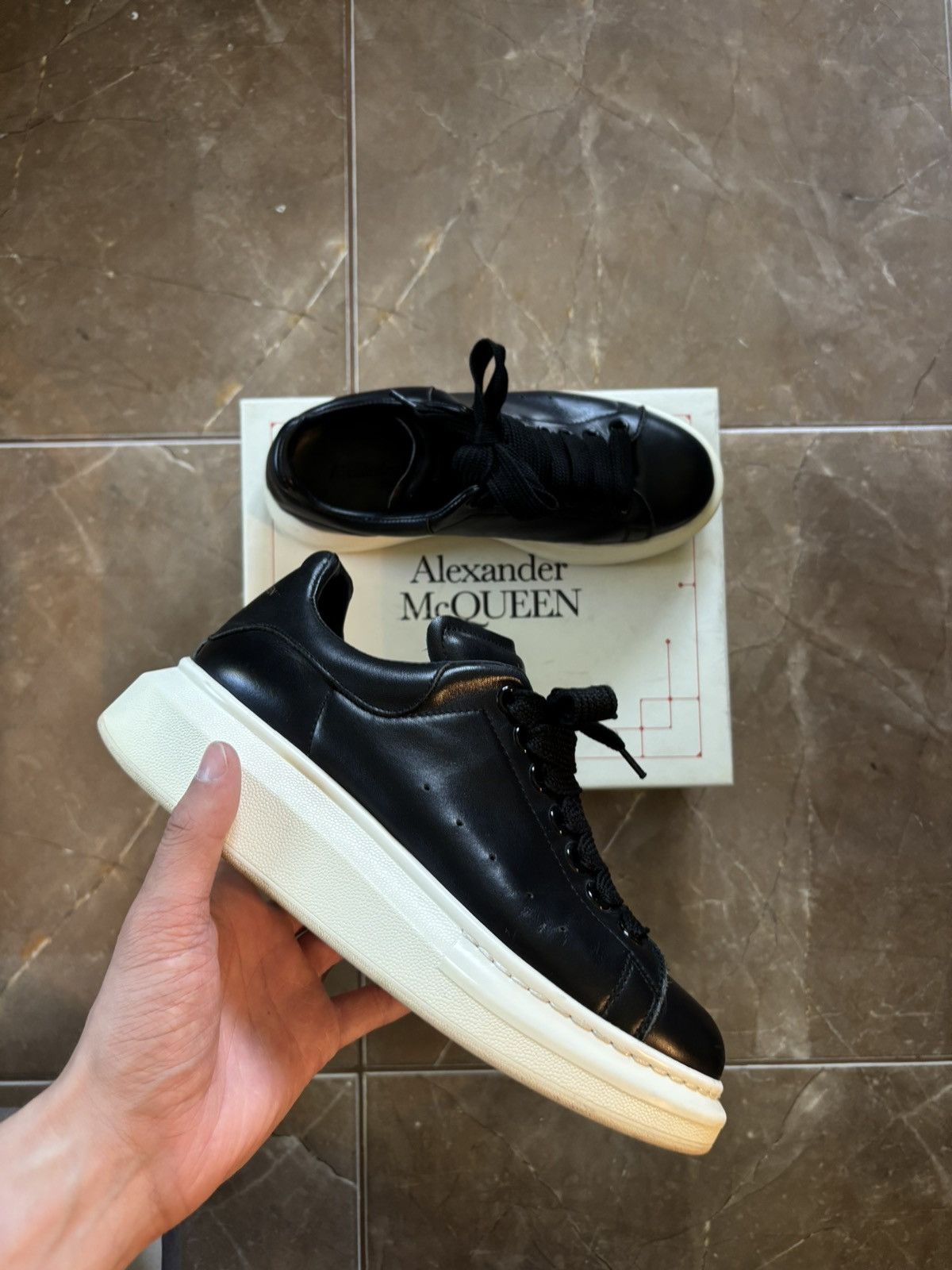 Alexander McQueen Authentic Alexander McQueen Oversized Sneakers - Size 39 Size US 9 / IT 39 - 1 Thumbnail