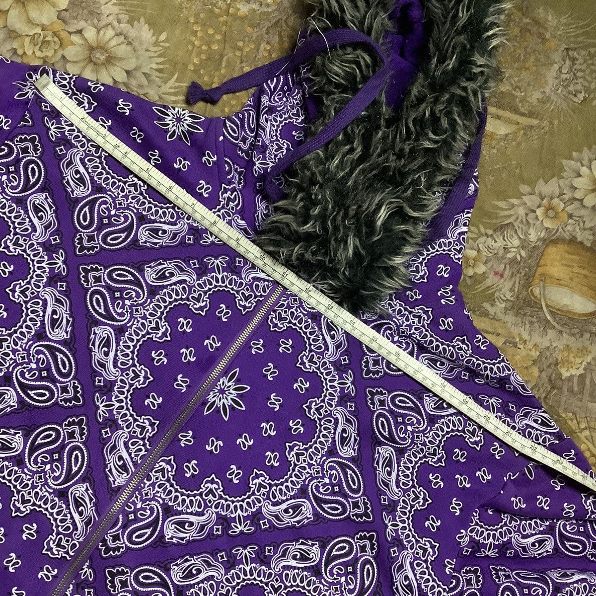 Japanese Brand 💥LASTCALL💥 Improves Bandana Fur Hoodie Size US XL / EU 56 / 4 - 11 Thumbnail