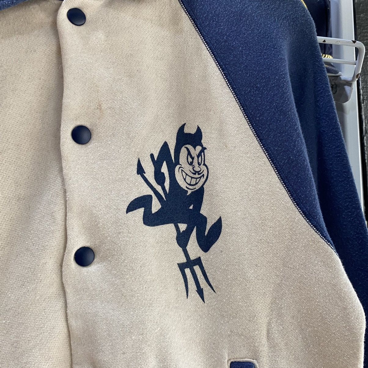 Hysteric Glamour VINTAGE‼️Hysteric Glamour Devil And Spellout Varsity Jacket Size US M / EU 48-50 / 2 - 5 Thumbnail