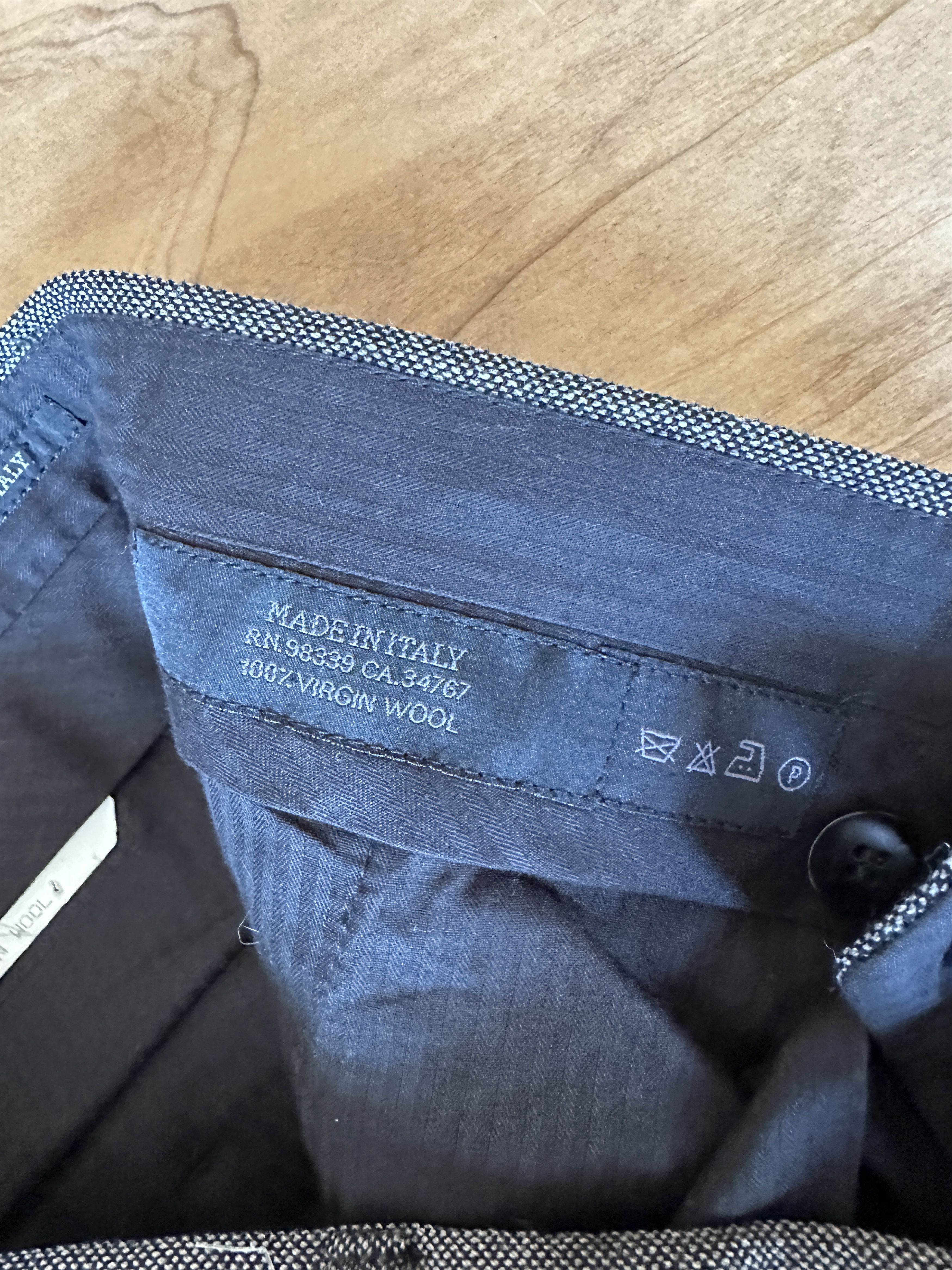 Prada Prada Wool Straight Leg Trousers Size US 32 / EU 48 - 7 Thumbnail