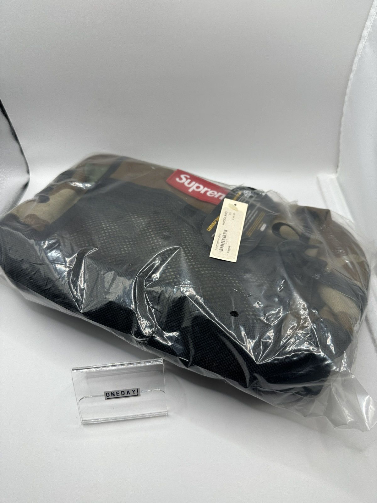 Supreme Supreme Woodland Camo Cordura Hip Bag Size ONE SIZE - 2 Thumbnail