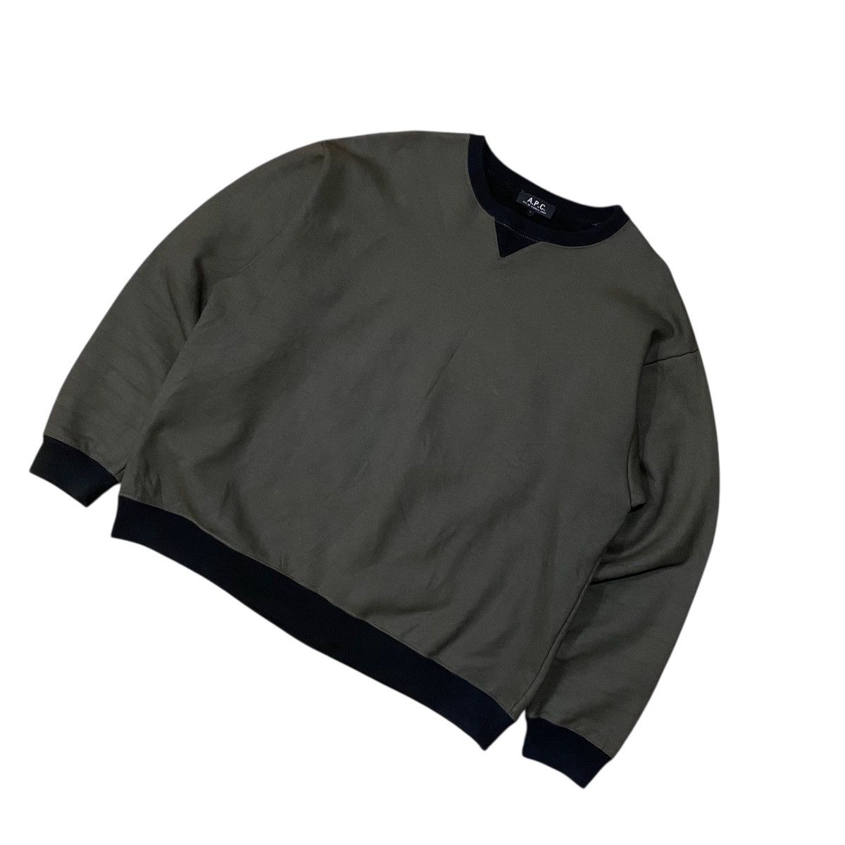 A.P.C. ☀️Nice design APC plain sweatshirt Size US S / EU 44-46 / 1 - 2 Thumbnail
