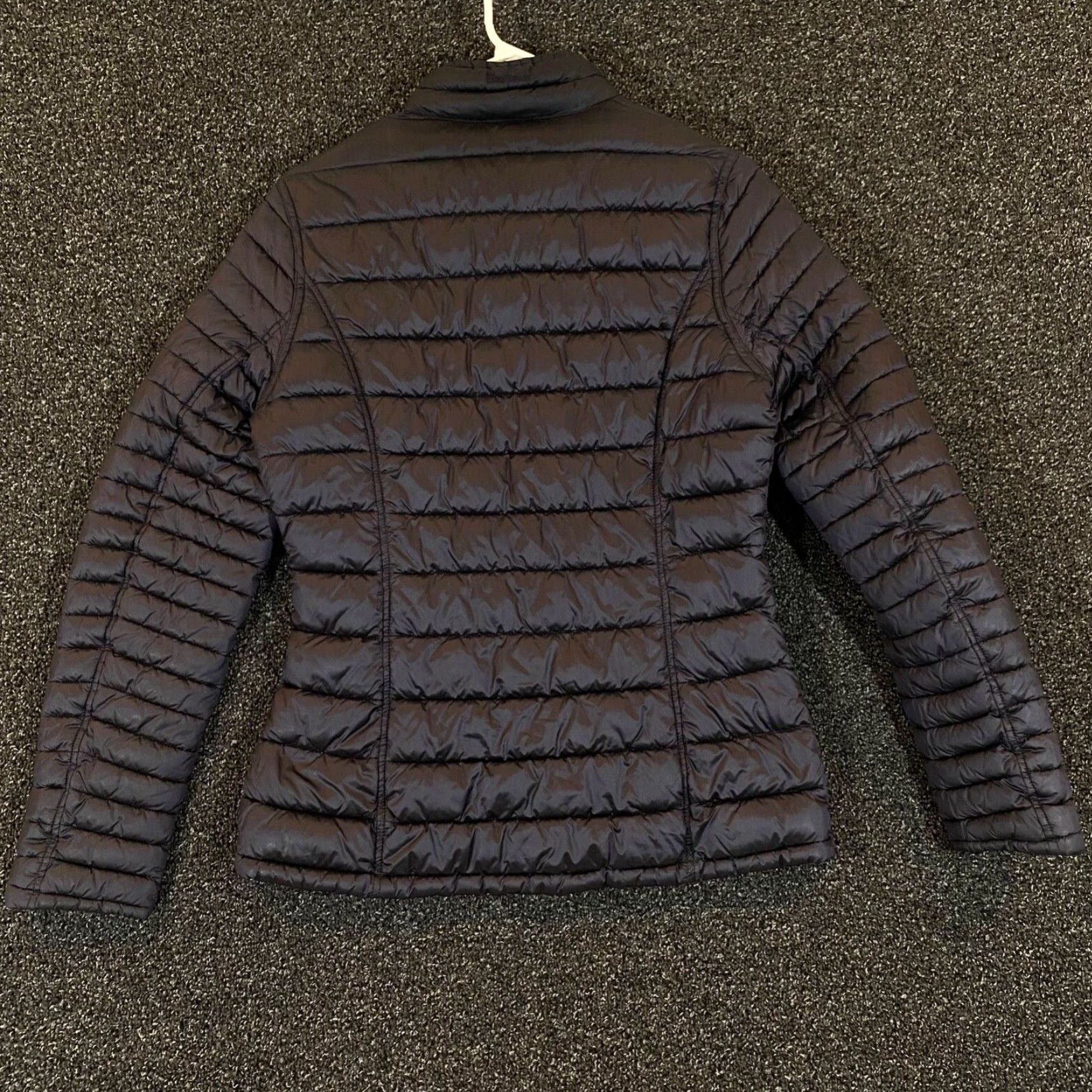 Barbour BARBOUR Jacket Womens US 6 Gray Winter Tartan Down Fill Quilted Coat Full Zip Size M / US 6-8 / IT 42-44 - 7 Thumbnail