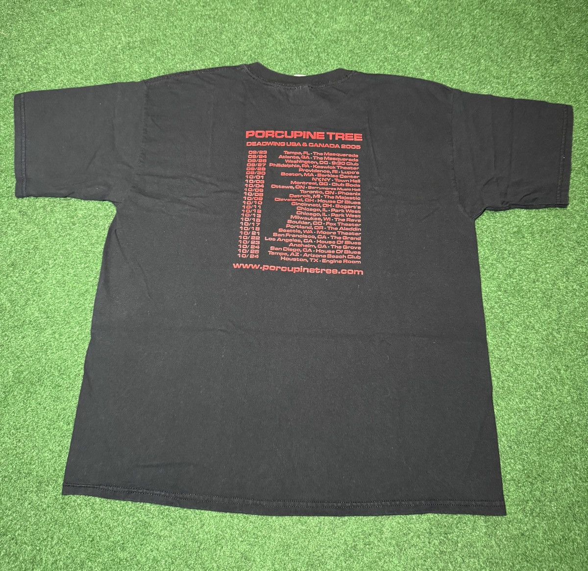 Band Tees × Vintage Vintage Y2K Porcupine Tree RARE England Rock Band T Shirt Size US XL / EU 56 / 4 - 3 Thumbnail