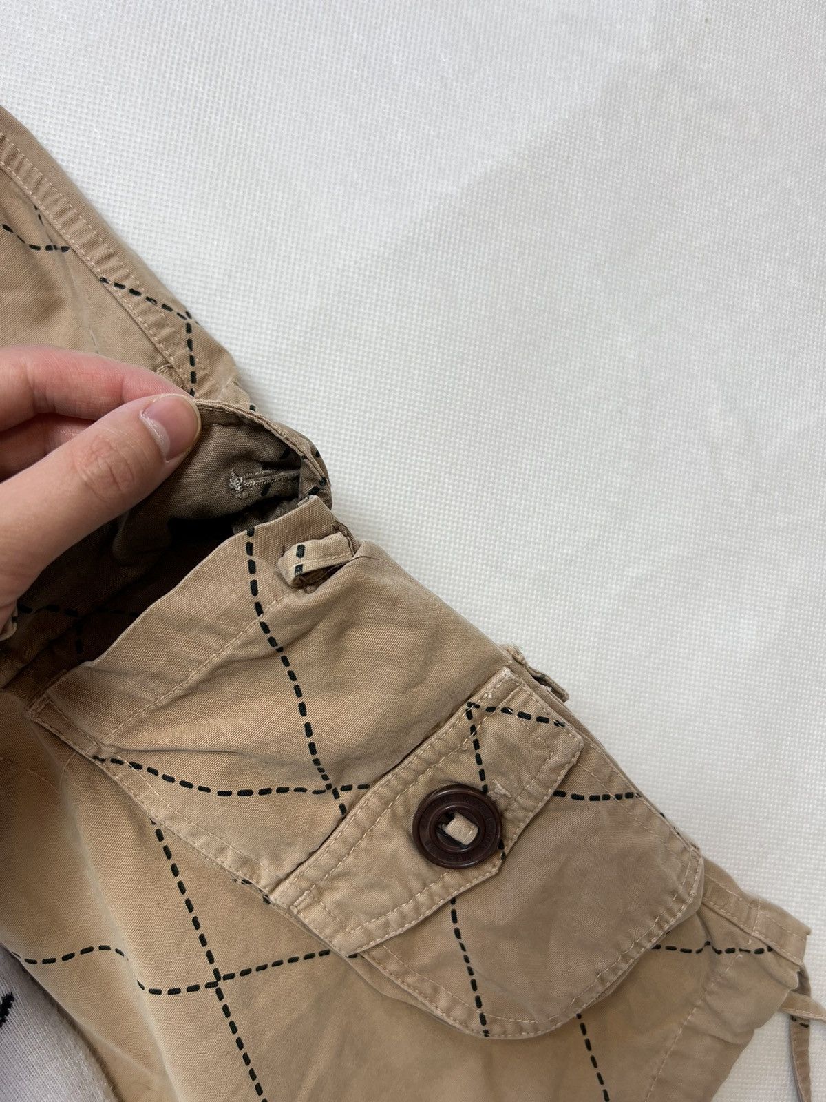Vintage Cargo Shorts Animal drip Y2k Size US 34 / EU 50 - 6 Thumbnail