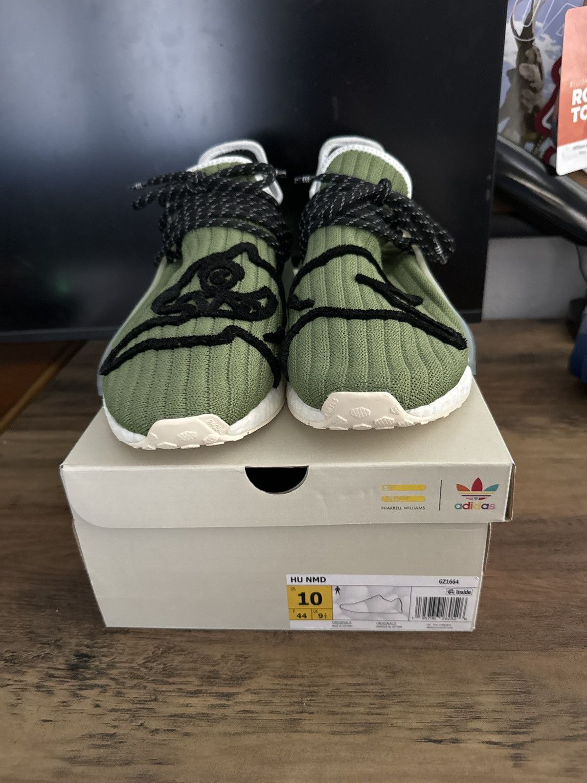 Adidas × Pharrell BBC Human Race NMD Adidas Pharrell Size 10 Size US 10 / EU 43 - 7 Thumbnail