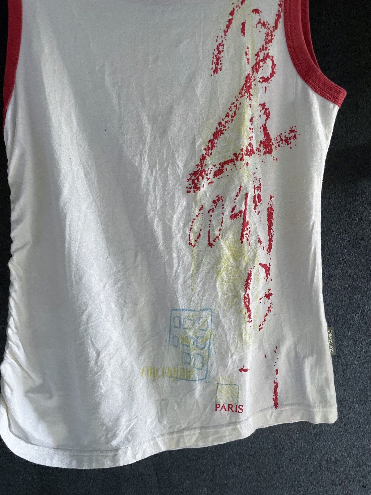 Cop Copine COP COPINE FRANCE TANK TOP Size S / US 4 / IT 40 - 2 Thumbnail