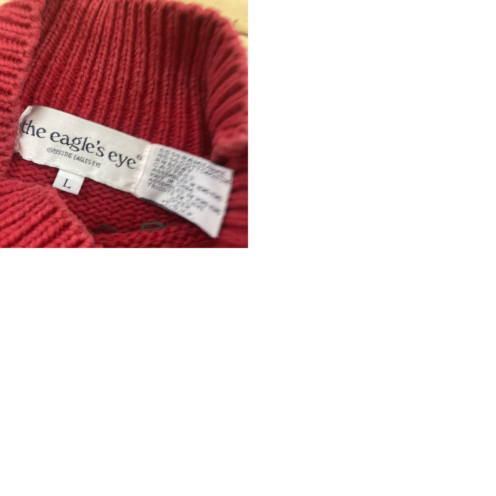 Vintage VINTAGE The Eagle's Eye Halloween Teddy Big Bear Pumpkin Sweater Women L Pullover Red Black Orange 90s Halloween Decor Ladies L Size L / US 10 / IT 46 - 12 Thumbnail