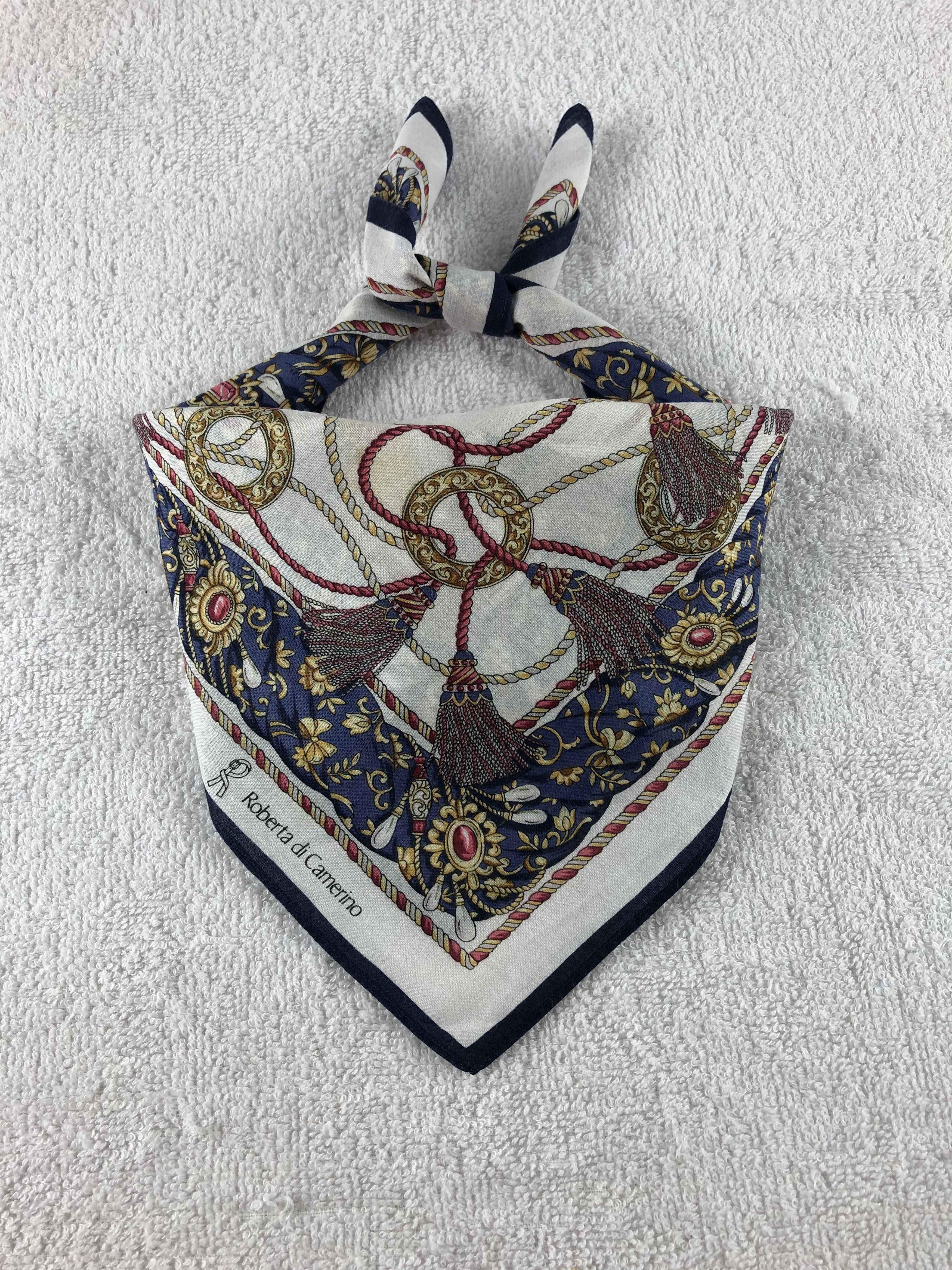 Roberta di Camerino × Vintage Roberta Di Camerino Handkerchief / Bandana / Neckerchief Size ONE SIZE - 2 Thumbnail