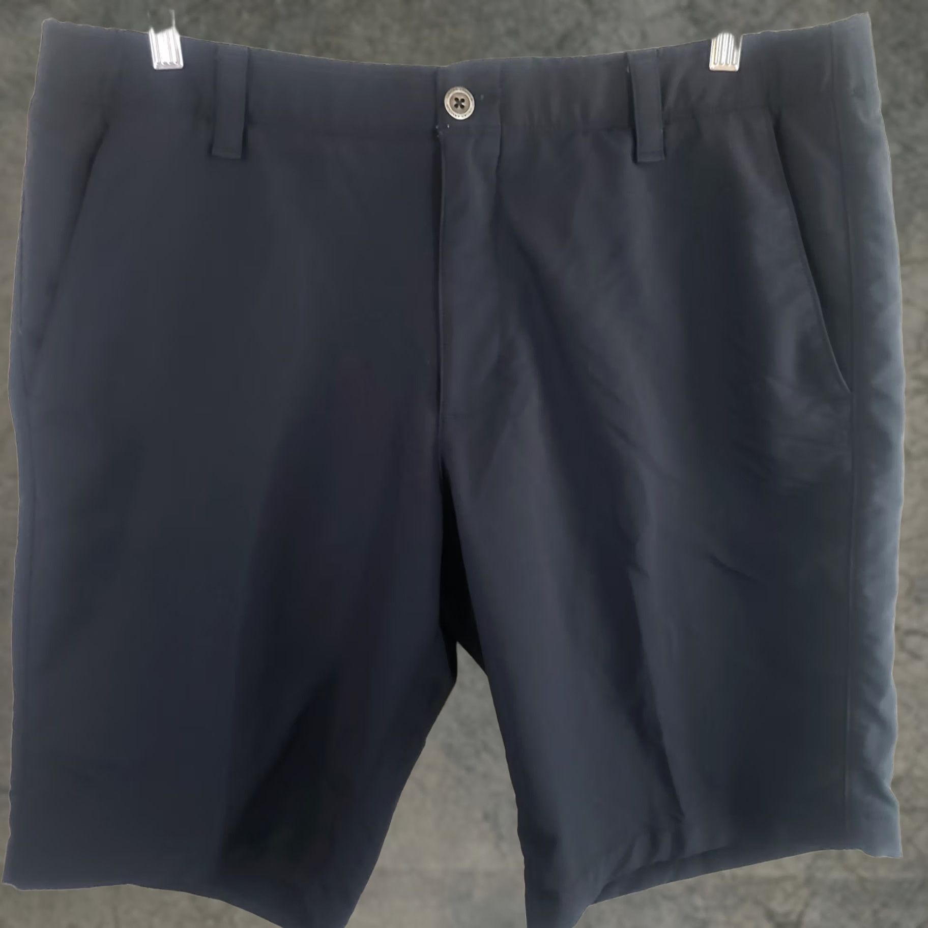 Under Armour Under Armour Shorts Mens 38 Black Golf HeatGear Stretch Quick Dry Pockets 10 Inseam–Loose Fit Regular Size 38 Size US 38 / EU 54 - 1 Thumbnail