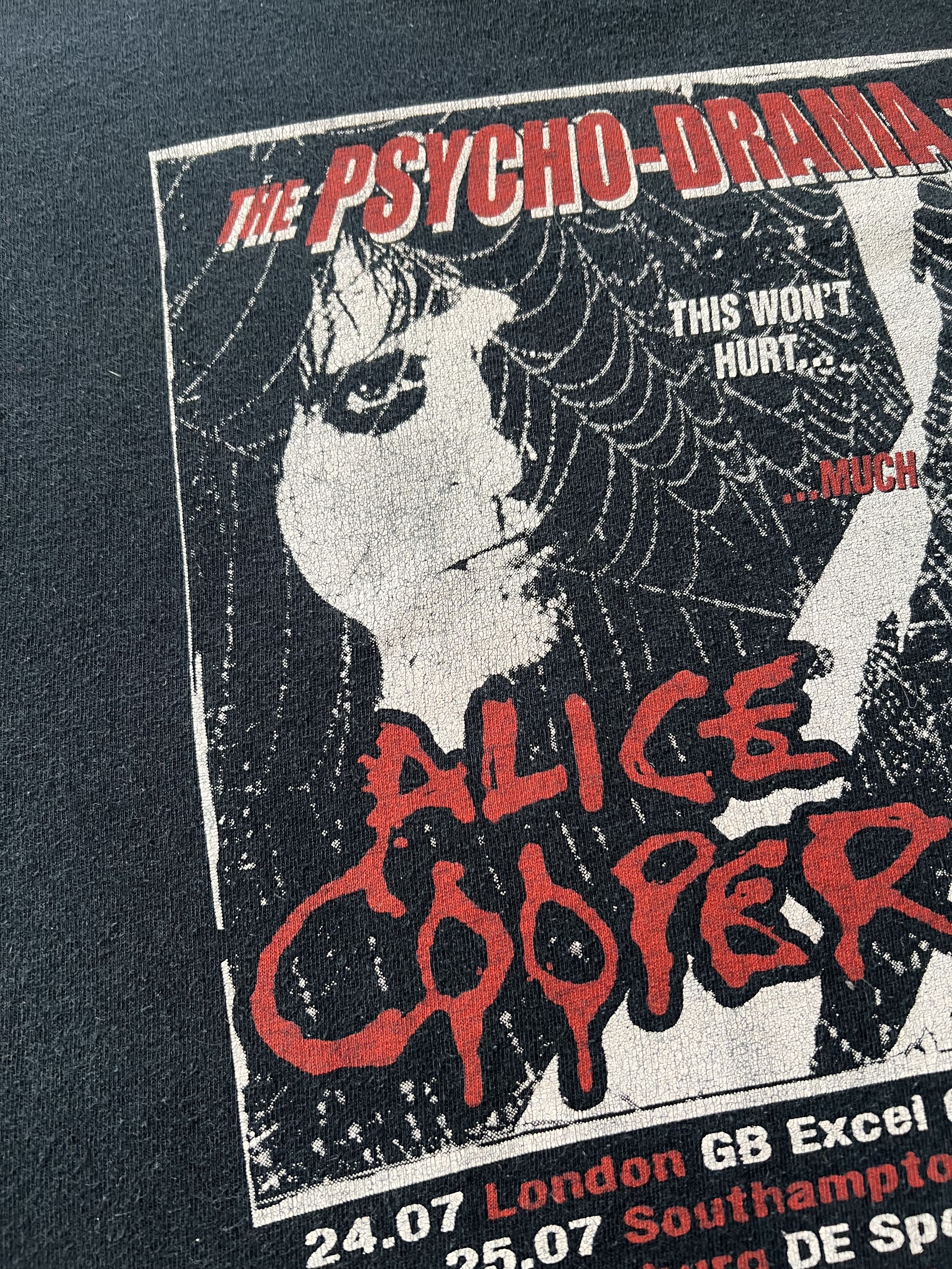 Band Tees Vintage 2000s Alice Cooper Along Came A Spider Tour T-shirt Size US M / EU 48-50 / 2 - 9 Thumbnail