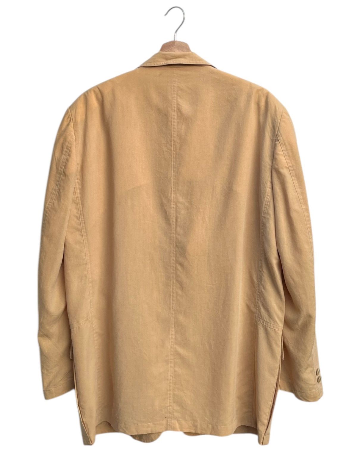 Krizia Uomo Vintage Krizia Tencel Tailored Jacket Size US M / EU 48-50 / 2 - 5 Thumbnail
