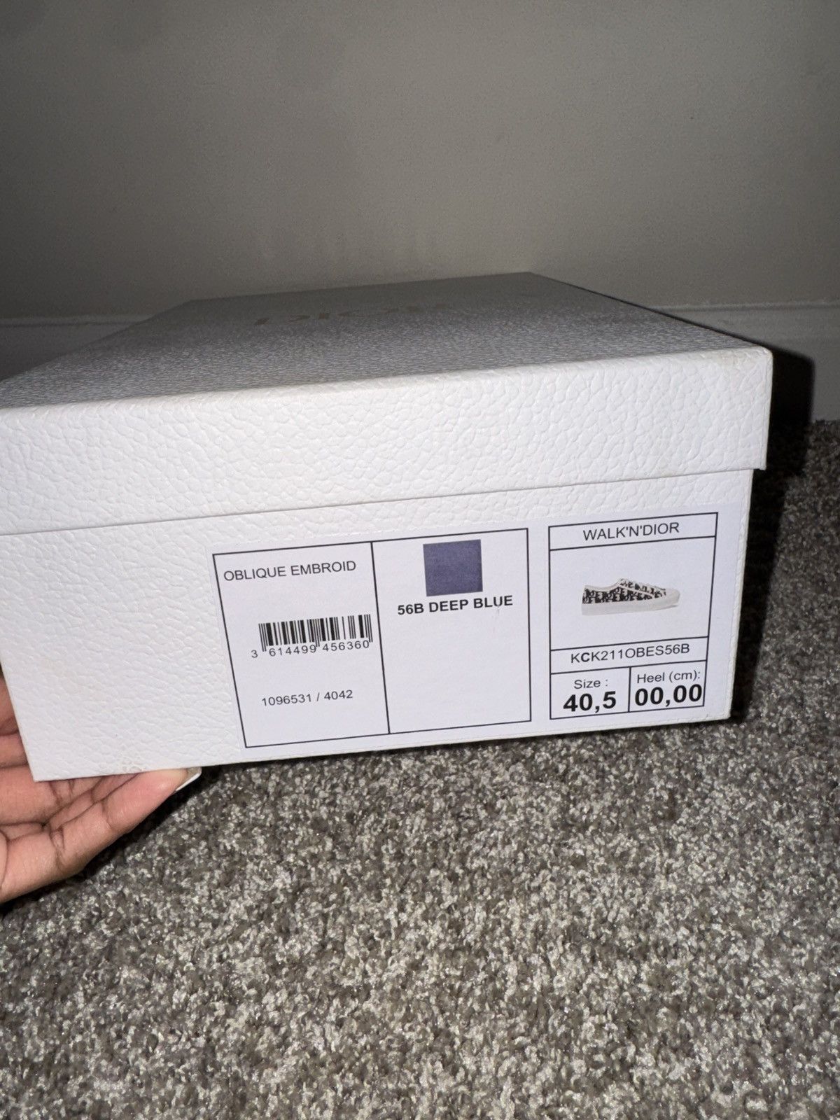 Dior Christian Dior Walk’n Dior Sneaker Size US 9 / IT 39 - 11 Thumbnail
