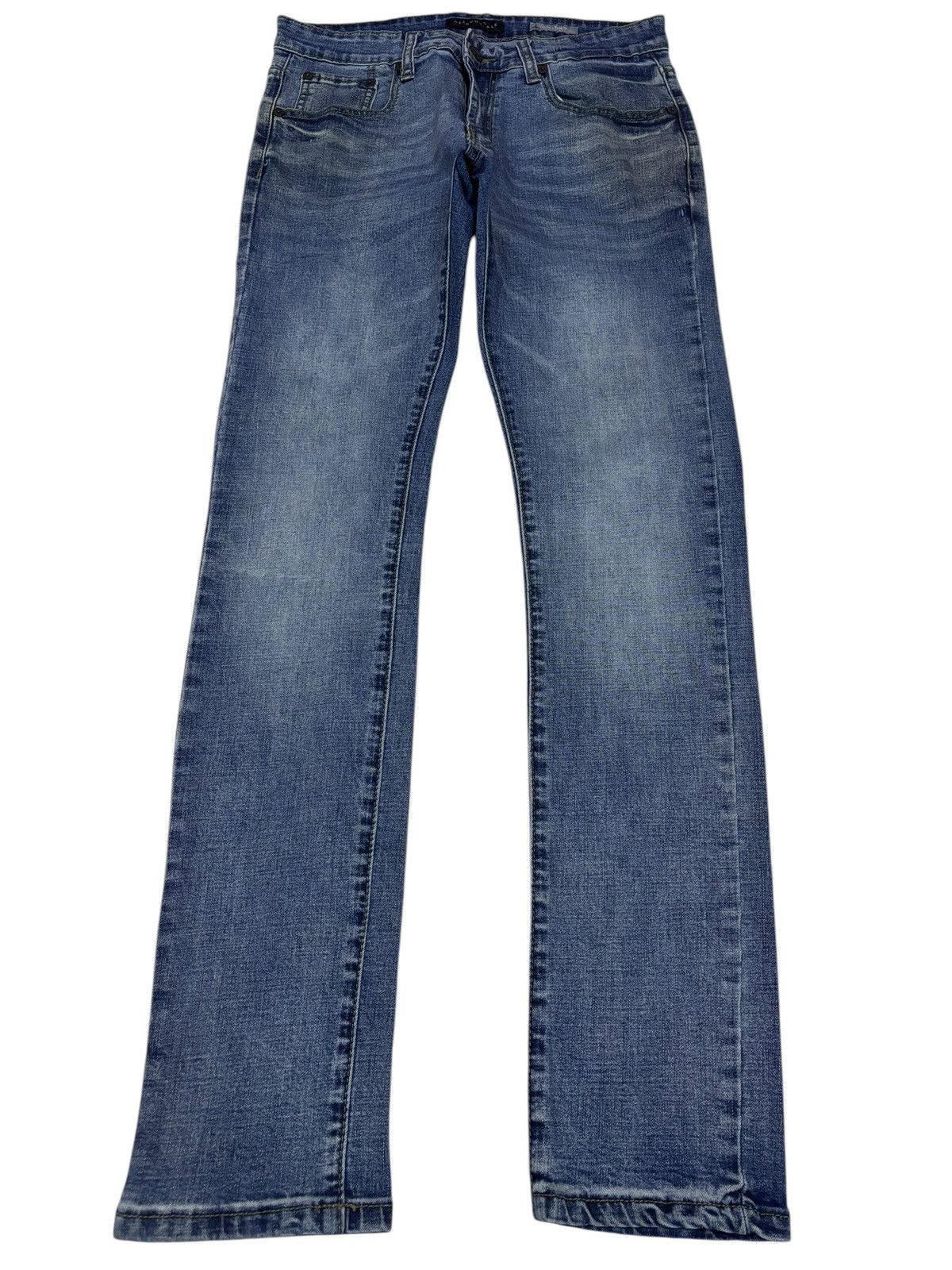Aeropostale × Vintage Vintage Aeropostale Blue Washed Skinny Jeans Size US 30 / EU 46 - 1 Thumbnail