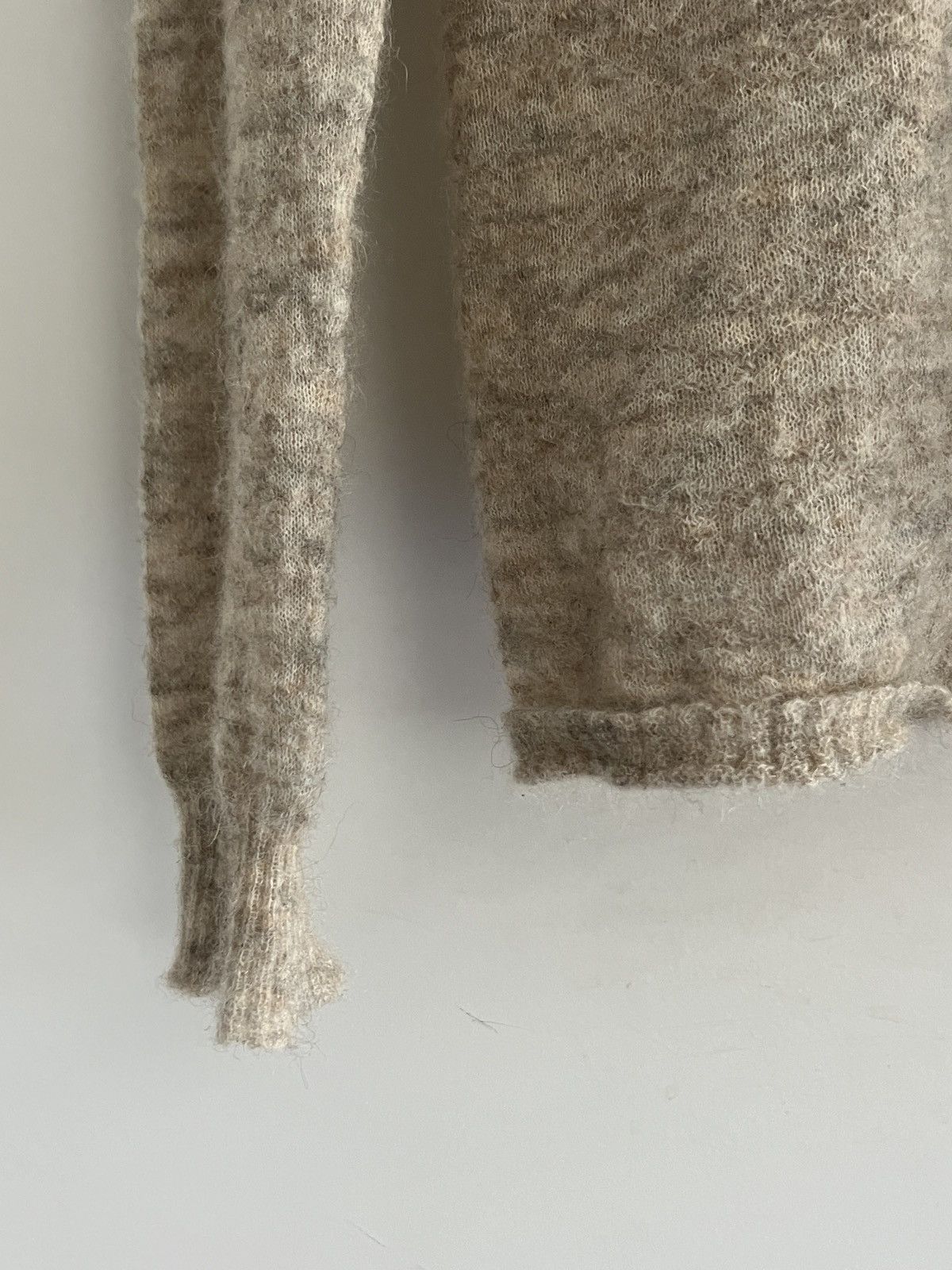 Rick Owens F/W 20 Perfoma - Baby Alpaca / Mohair sweater Size US M / EU 48-50 / 2 - 2 Thumbnail