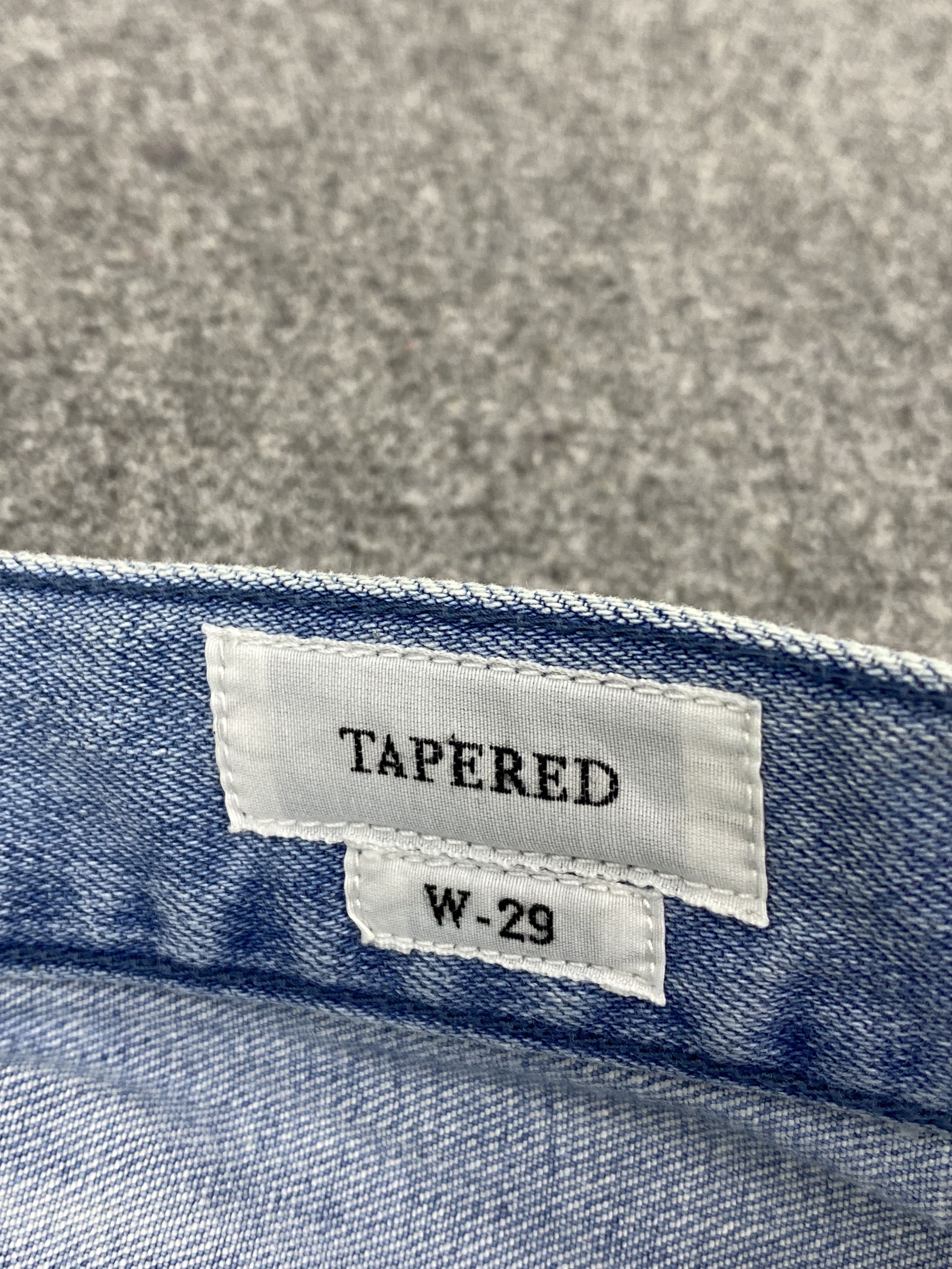 Japanese Brand Vintage Bayflow Denim Patches Skinny Jeans DP2720 Size US 30 / EU 46 - 7 Thumbnail