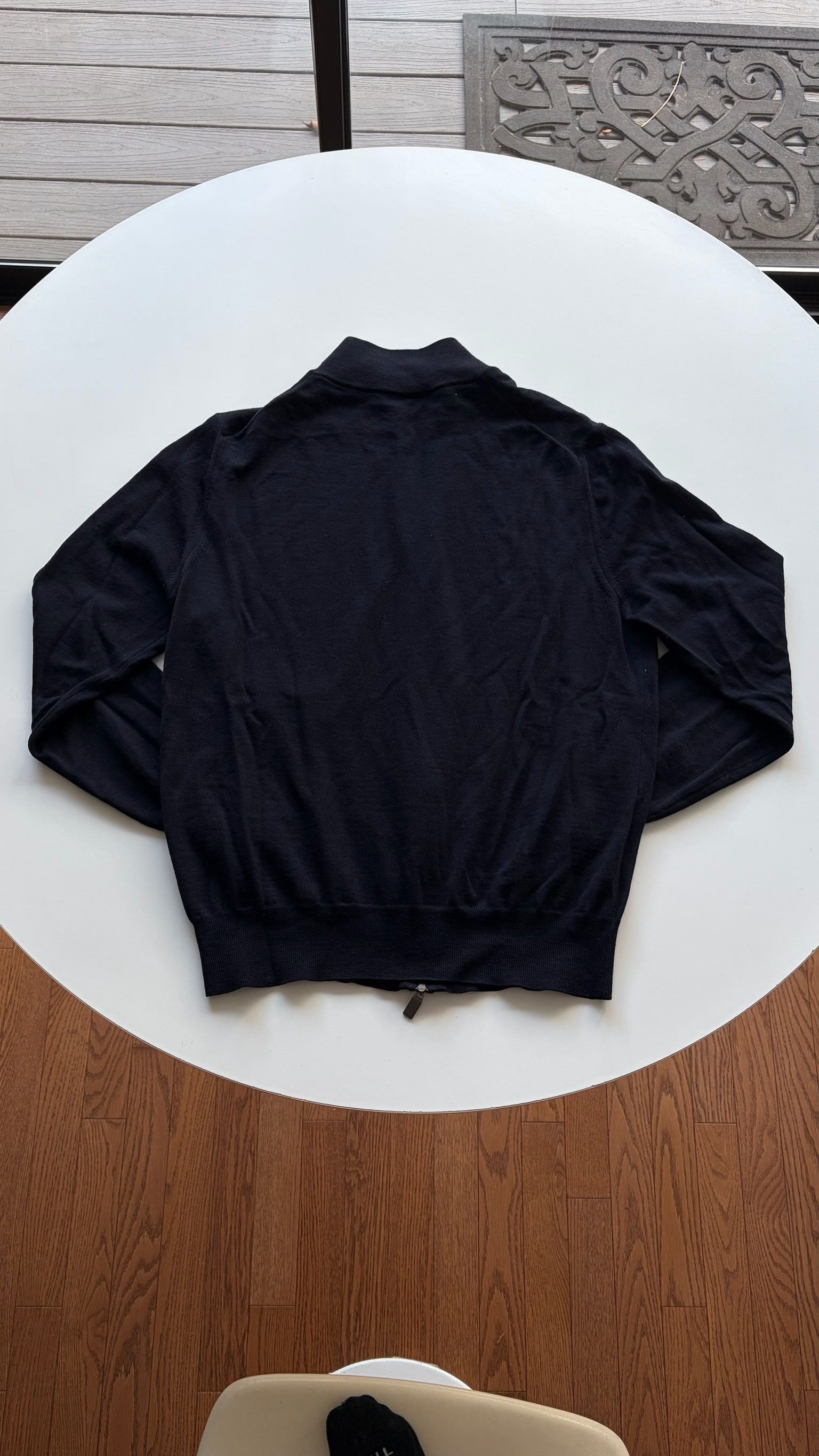 Canali Canali Wool Full Zip Sweater Size US M / EU 48-50 / 2 - 7 Thumbnail