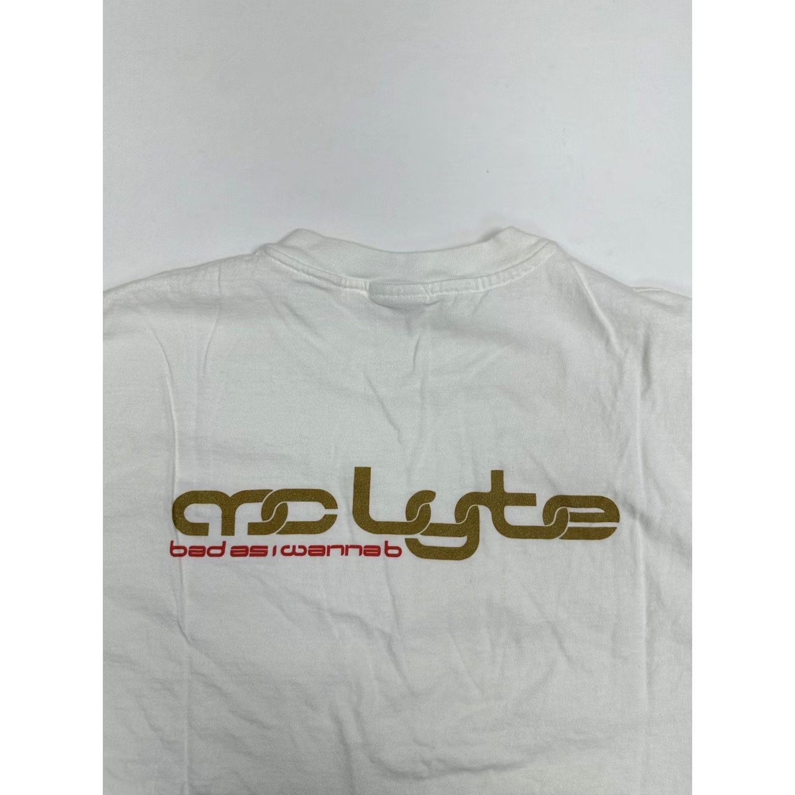 Nike VINTAGE Nike Mc Lyte Bad As I Wanna B 1996 Album Promo Tee XL Adult 90s Hip-Hop Music Size US XL / EU 56 / 4 - 3 Thumbnail